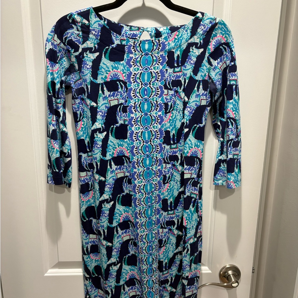 Lilly Pulitzer Bay Dress Alpaca My Bags